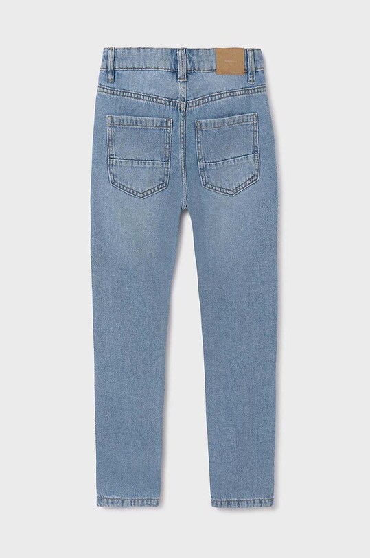 Mayoral jeans copii straight cropped 6519.7F.Junior.PPYH albastru SS24