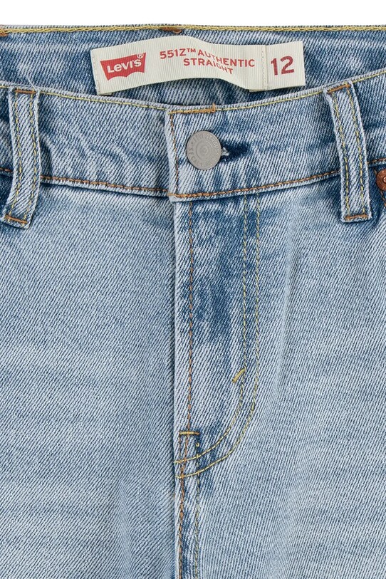 Băieți Levi's jeans copii LVB 551Z AUTHENTIC STRGHT JEAN 8ED512 albastru