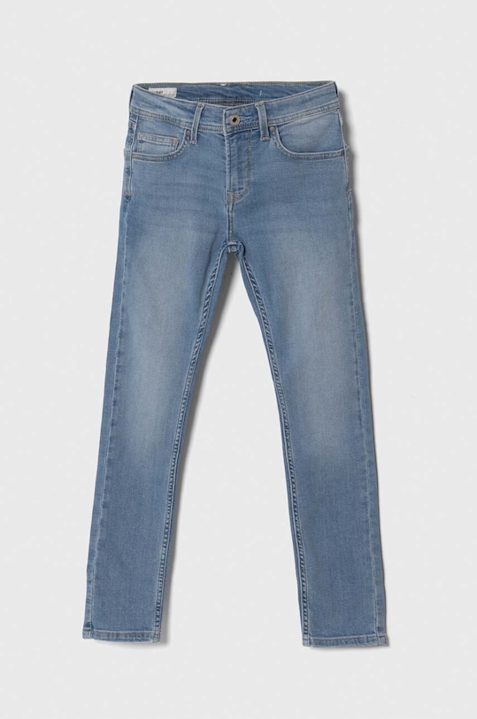 Detské rifle Pepe Jeans SKINNY JEANS JR s reguláciou modrá PB202133MR4