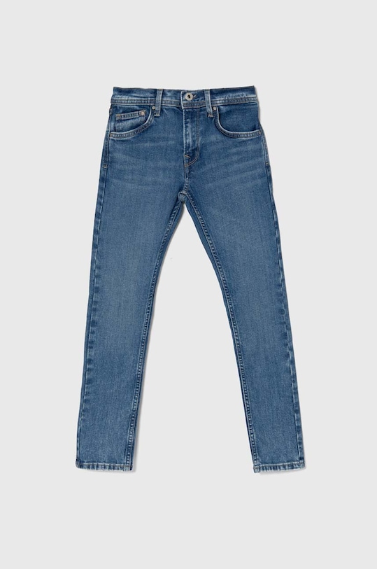 Pepe Jeans jeansy dziecięce SKINNY JEANS JR Planet friendly niebieski PB202133VS3