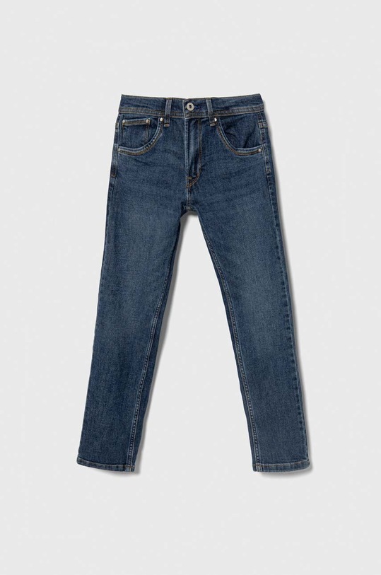 Pepe Jeans jeansy dziecięce SLIM JEANS JR Planet friendly granatowy PB202136HR6