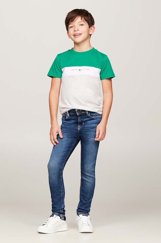 Tommy Hilfiger jeansy dziecięce jeansy niebieski KB0KB08907.128.176.PPYH