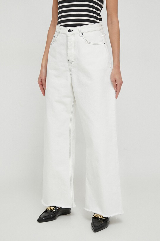 Džíny Tommy Hilfiger Planet friendly béžová WW0WW40643