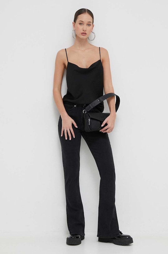 Kavbojke HUGO 1993 50507725 črna SS24