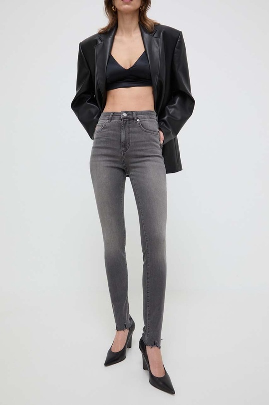 BOSS Orange jeansy szary 50507982