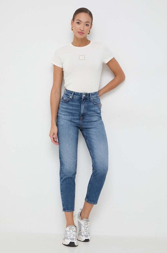 BOSS Orange jeansy 50520230 niebieski SS24