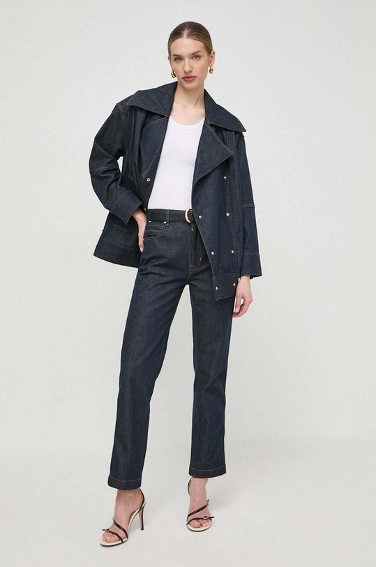 BOSS jeansy 50512523 granatowy SS24