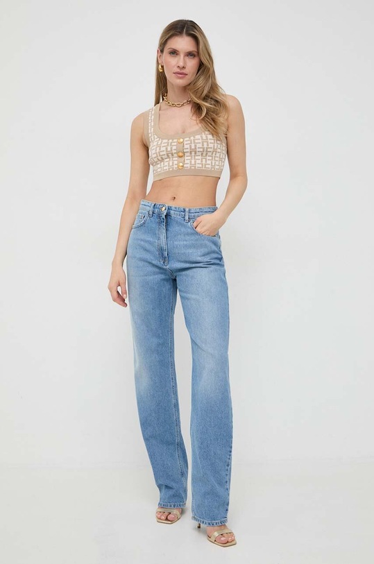 Elisabetta Franchi jeans PJ45D41E2 blu SS24