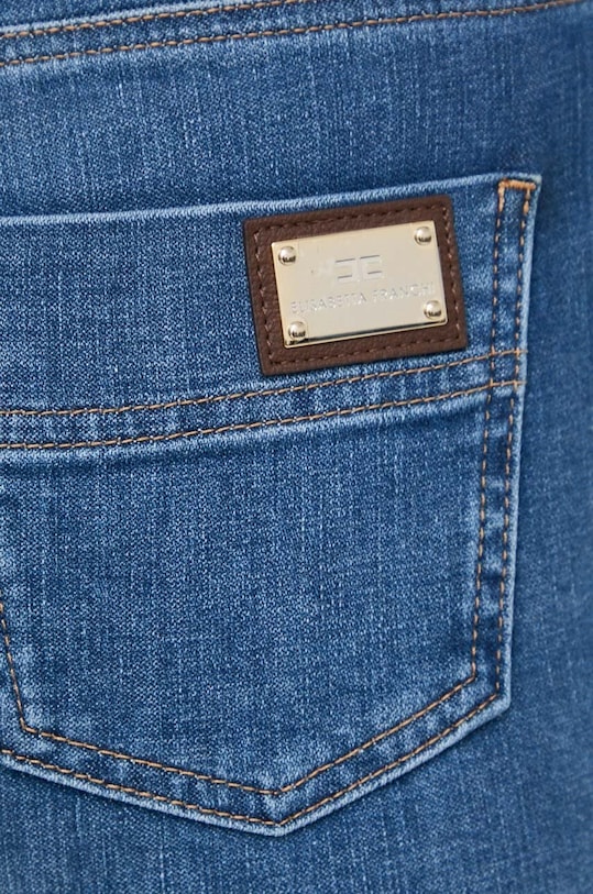 Elisabetta Franchi jeansy PJ57I41E2 niebieski