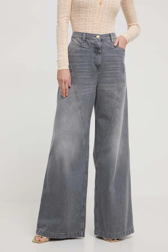 Elisabetta Franchi jeans grigio PJ59D41E2