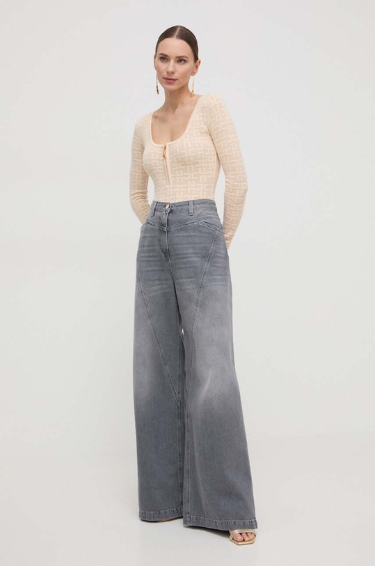 Elisabetta Franchi jeans PJ59D41E2 grigio SS24