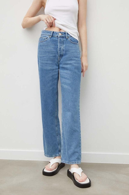 By Malene Birger jeansy Milium Q70252018Z niebieski SS24