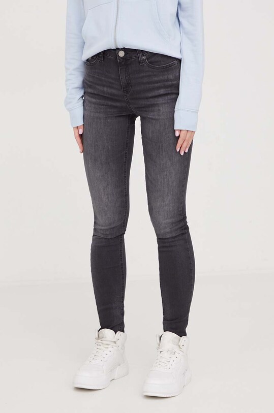 Džíny Tommy Jeans Nora šedá DW0DW17150