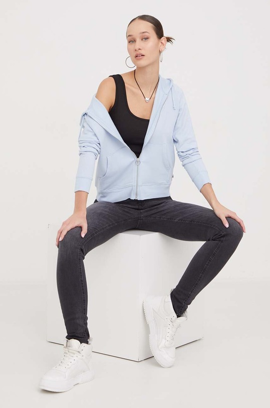 Tommy Jeans jeansy Nora DW0DW17150 szary SS24