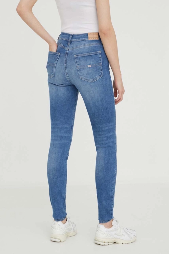 Odzież Tommy Jeans jeansy Sylvia DW0DW17162 niebieski