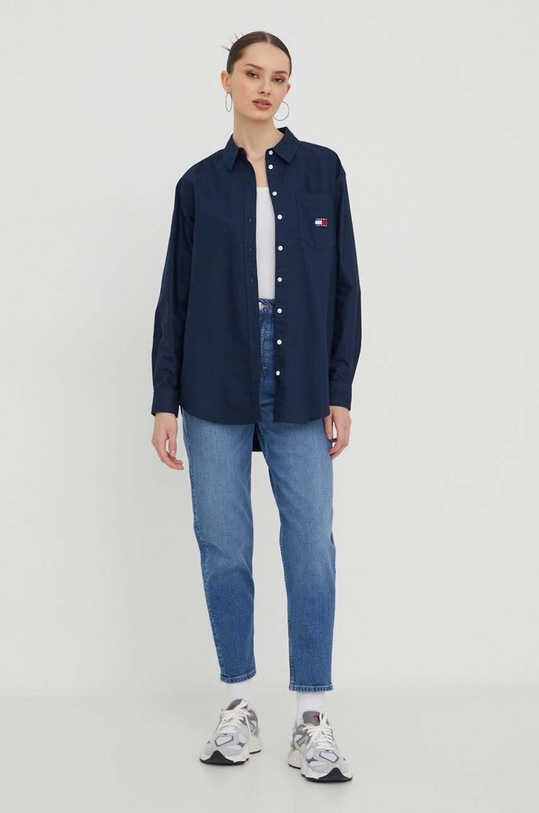 Tommy Jeans jeansy DW0DW17202 niebieski SS24