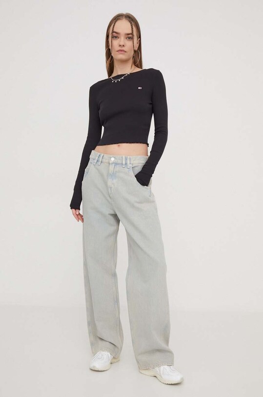 Tommy Jeans jeansy Planet friendly niebieski DW0DW16954
