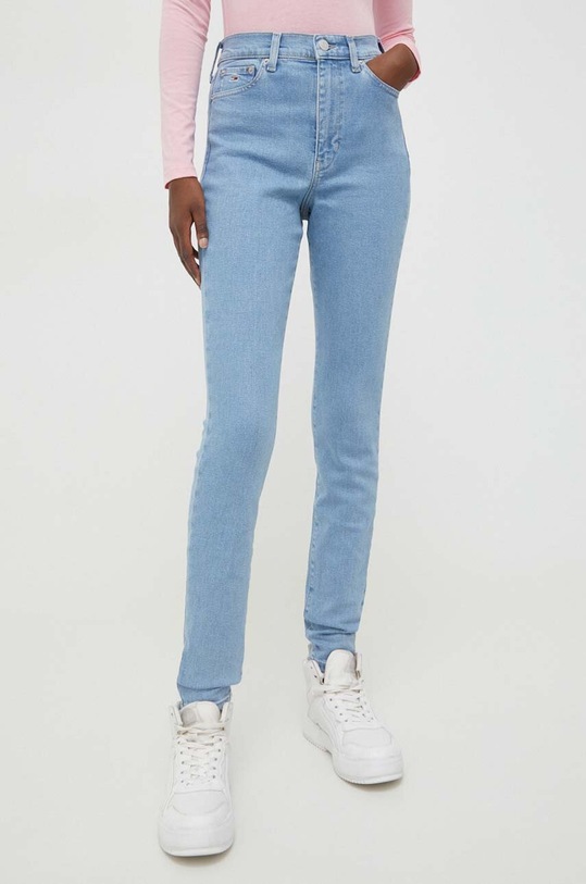 Džíny Tommy Jeans Sylvia Planet friendly modrá DW0DW17110