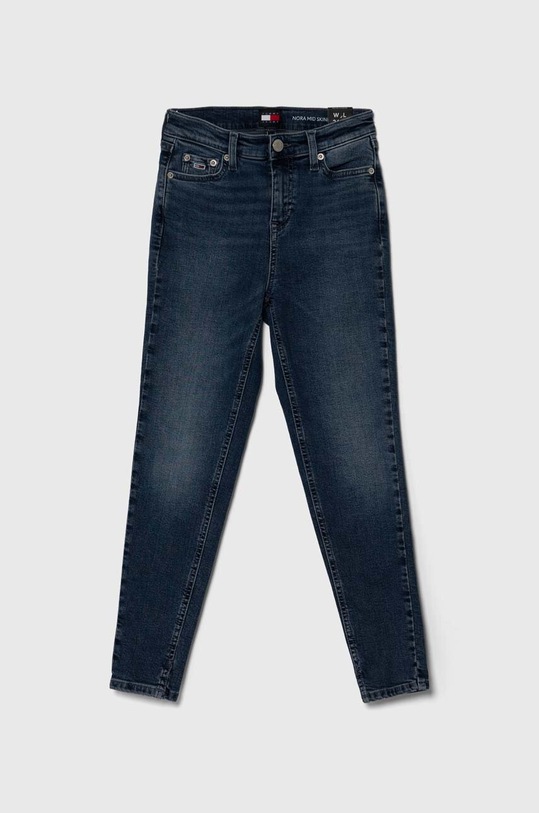 Dětské rifle Tommy Jeans Nora Planet friendly modrá DW0DW17152