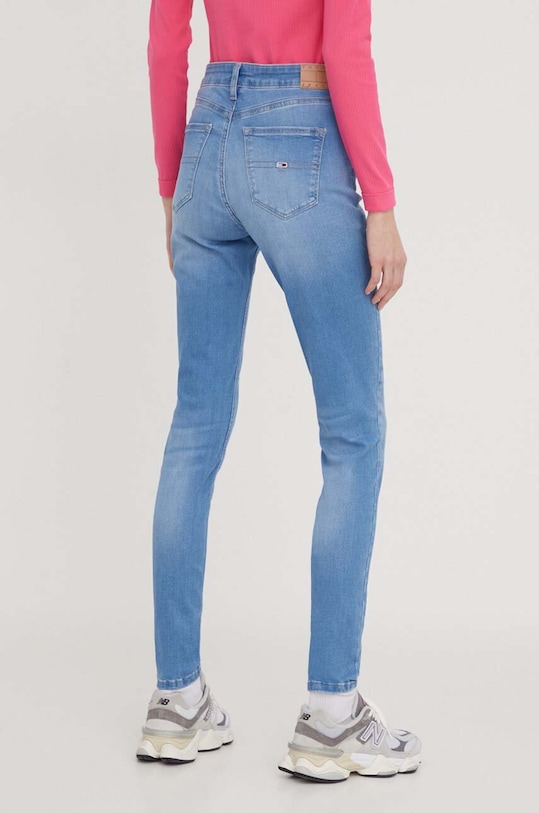 Odzież Tommy Jeans jeansy Nora DW0DW17159 niebieski