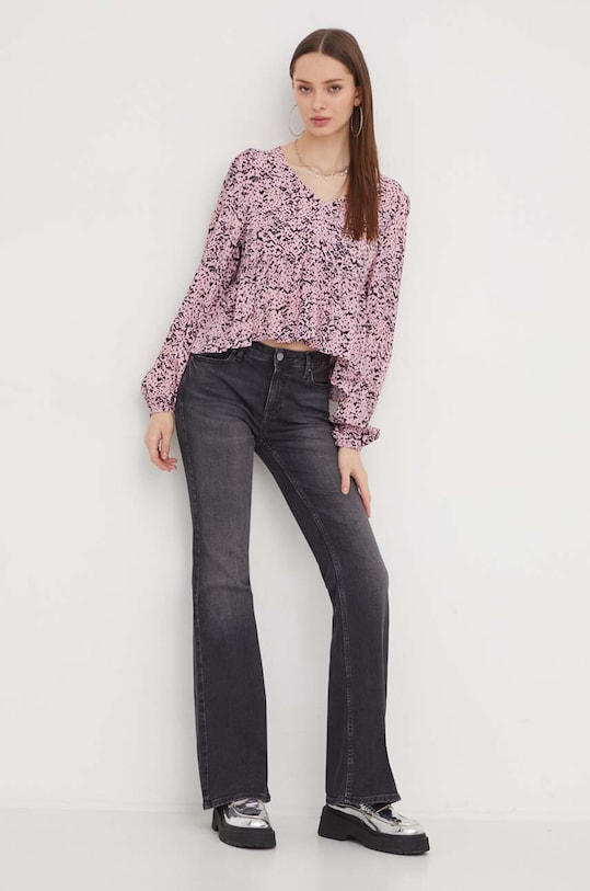 Tommy Jeans jeansy DW0DW17696 czarny SS24