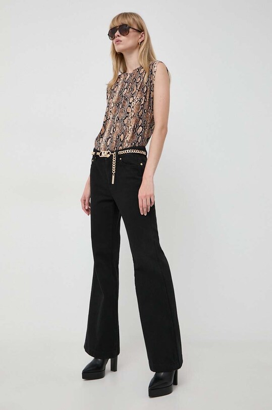 Džíny MICHAEL Michael Kors MF390418AA černá SS24