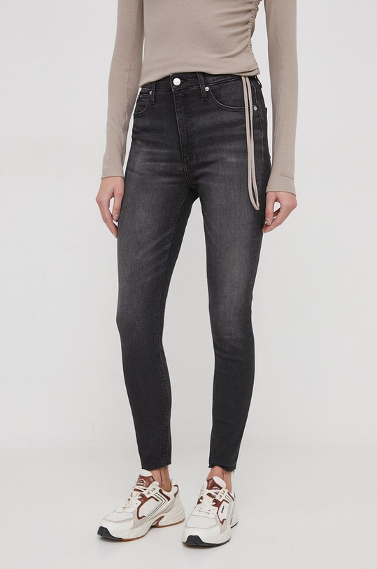 Calvin Klein Jeans jeansy Planet friendly czarny J20J222149