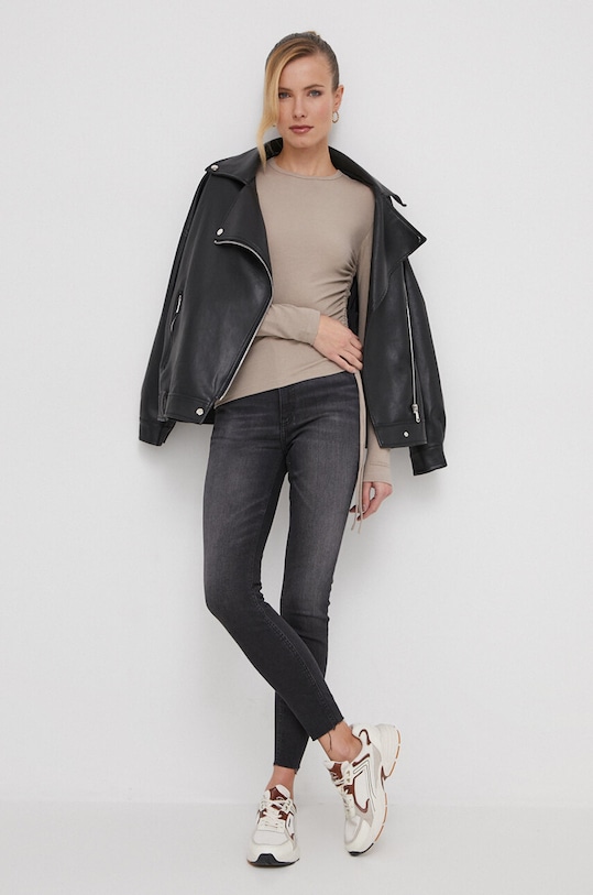 Calvin Klein Jeans jeansy J20J222149 czarny SS24