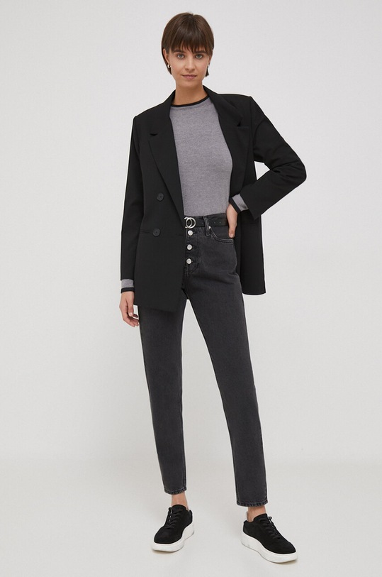 Calvin Klein Jeans jeansy J20J222150 czarny SS24
