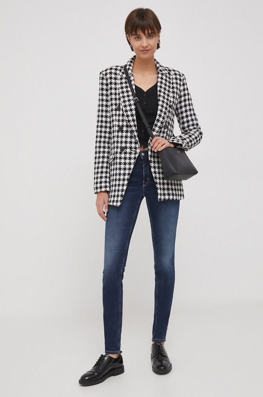 Calvin Klein Jeans jeansy J20J222445 granatowy SS24