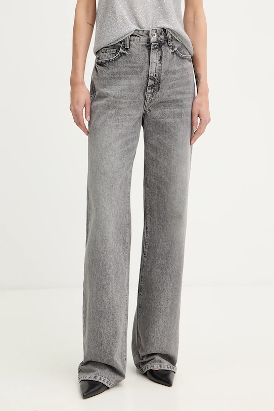 Patrizia Pepe jeansy Planet friendly szary 8P0487.D1WZN