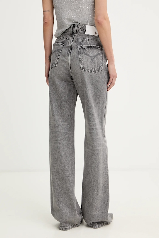 Odzież Patrizia Pepe jeansy 8P0487.D1WZN szary