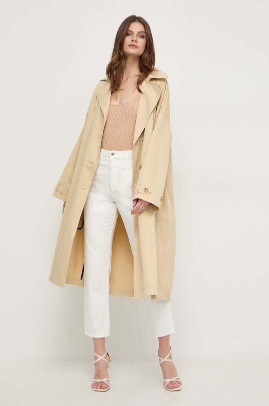 Τζιν παντελόνι Patrizia Pepe 8P0596.D061 μπεζ AA00