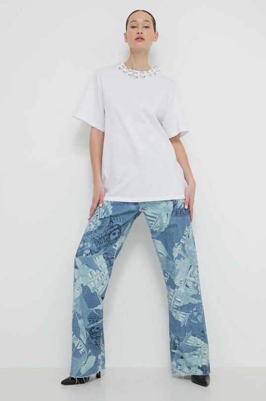 Iceberg jeansi 2BN2.6000 albastru SS24