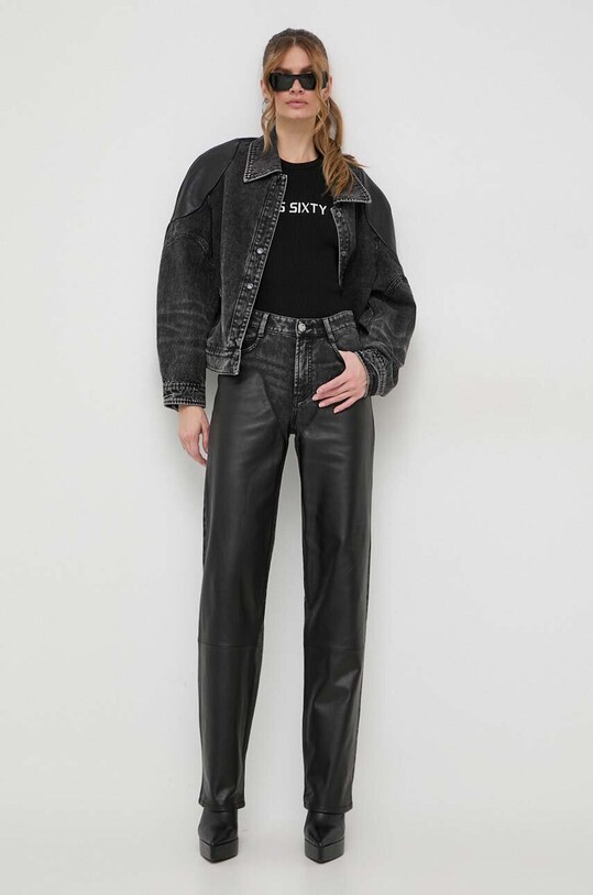 Miss Sixty jeansi 6T4JJ0710000 negru SS24