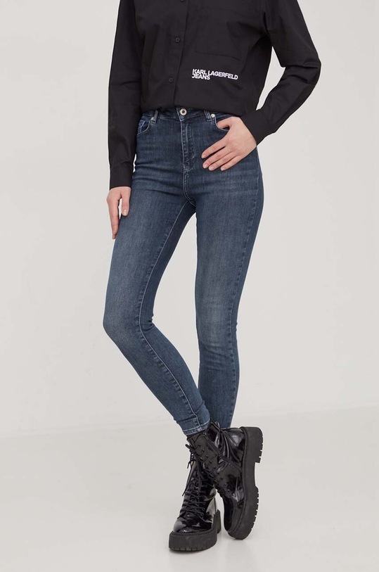 Karl Lagerfeld Jeans jeansy granatowy 240J1100