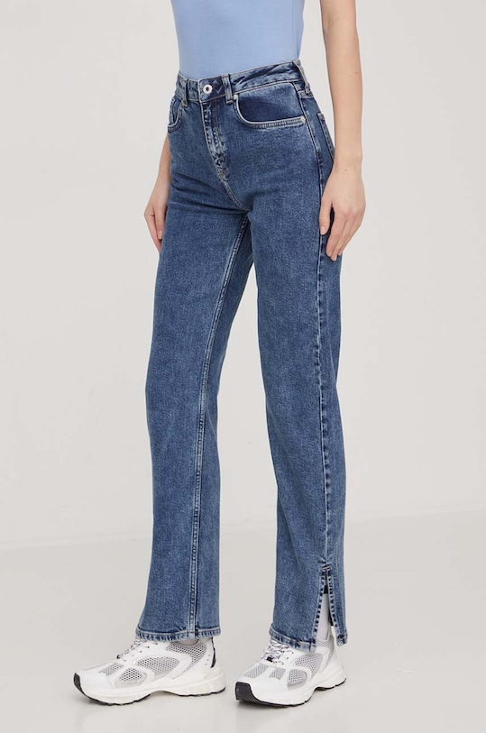 Karl Lagerfeld Jeans jeansy Planet friendly granatowy 240J1113