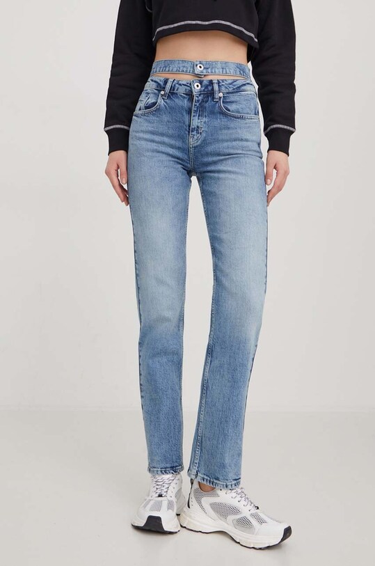 Karl Lagerfeld Jeans jeansy Planet friendly niebieski 240J1107