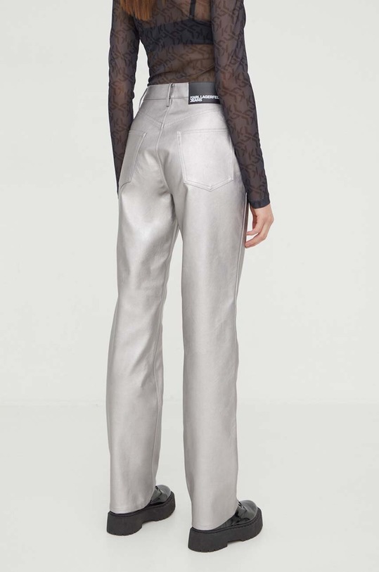 Одяг Штани Karl Lagerfeld Jeans 240J1004 срібний