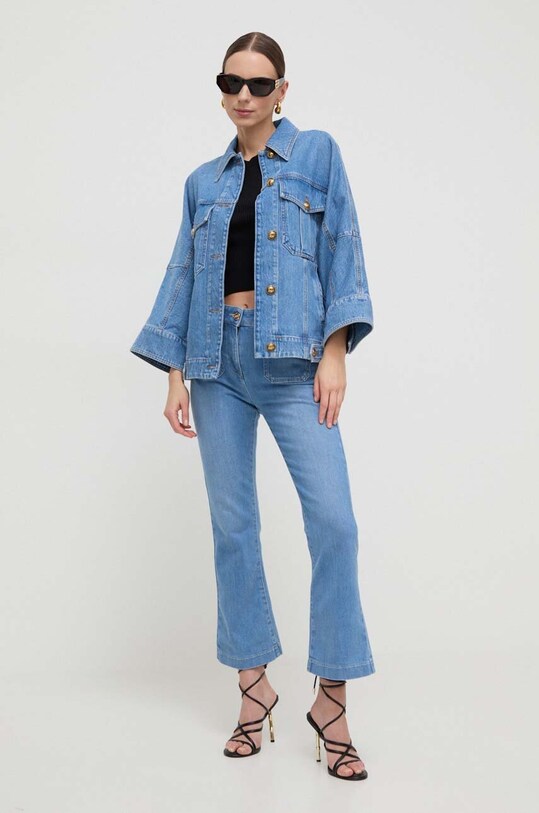 Джинсы Luisa Spagnoli 540959 голубой SS24