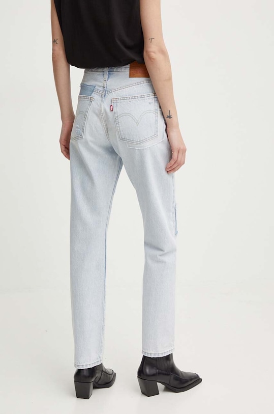 Odzież Levi's jeansy 501® JEANS FOR WOMEN 12501 niebieski