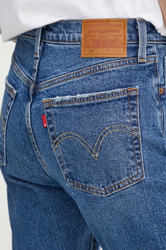 Levi's jeansy 501 niebieski 12501