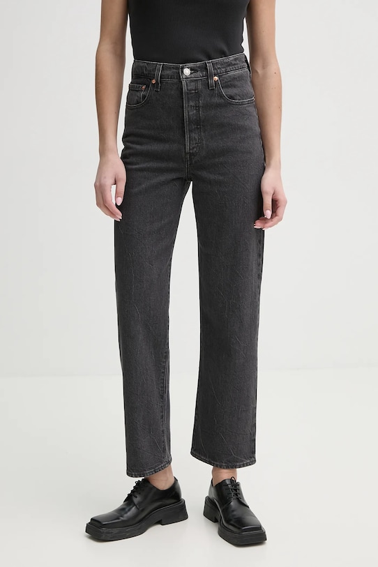 Levi's farmer RIBCAGE STRAIGHT Planet friendly szürke 72693