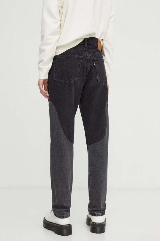 Ρούχα Τζιν παντελόνι Levi's 501 A7501 μαύρο