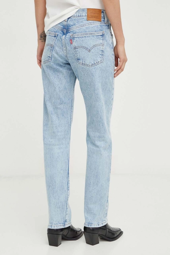 Îmbrăcăminte Levi's jeansi MIDDY STRAIGHT A4690 albastru