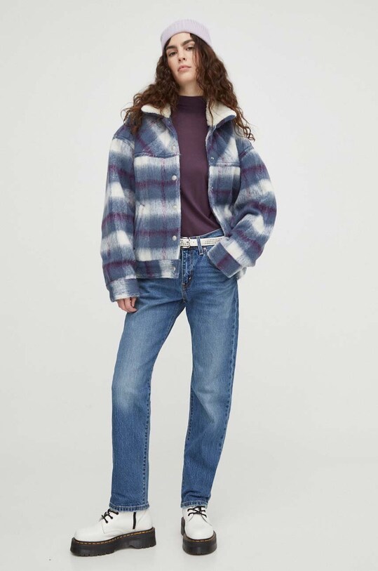 Levi's jeansi MIDDY STRAIGHT A4690 albastru SS24