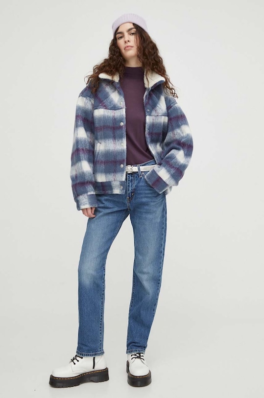 Levi's jeansy MIDDY STRAIGHT A4690 niebieski SS24