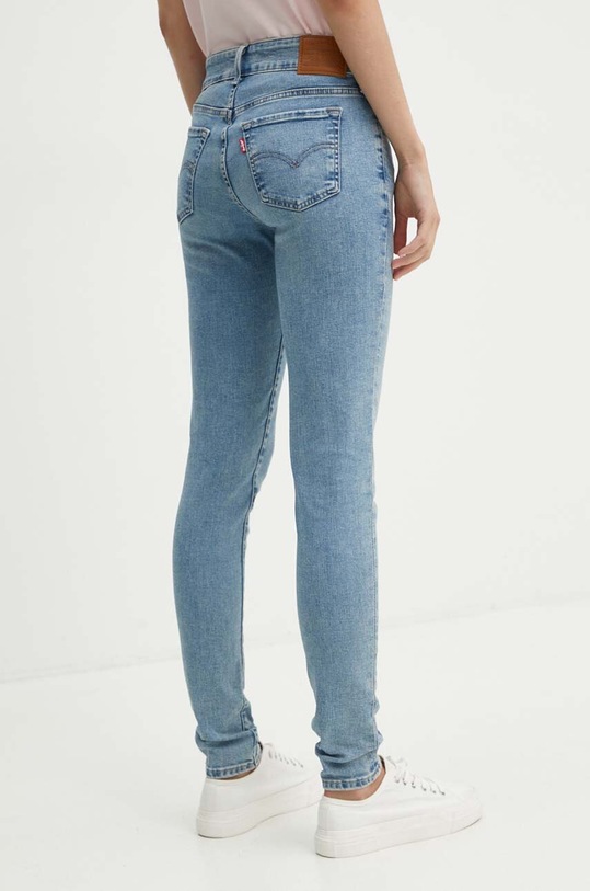 Ρούχα Τζιν παντελόνι Levi's 711 DOUBLE BUTTON A6215 μπλε