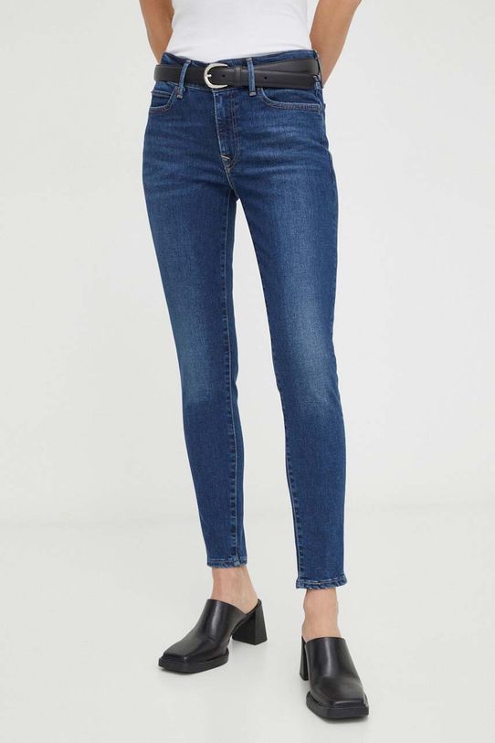 Rifle Levi's 711 DOUBLE BUTTON Planet friendly modrá A6215