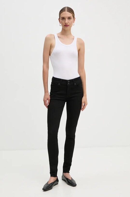Levi's jeansi 711 DOUBLE BUTTON A6215 negru AW24